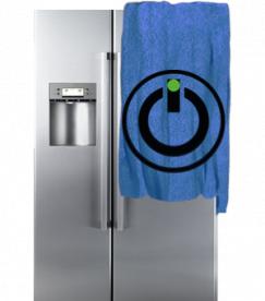 Вздулась стенка холодильника - утечка фреона – холодильник BOSCH